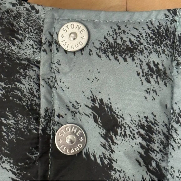 Stone Island FW24 Earth Mapping Camo Ice Jacket - Thermo-Reactive Puffer M - Picture 6 of 15